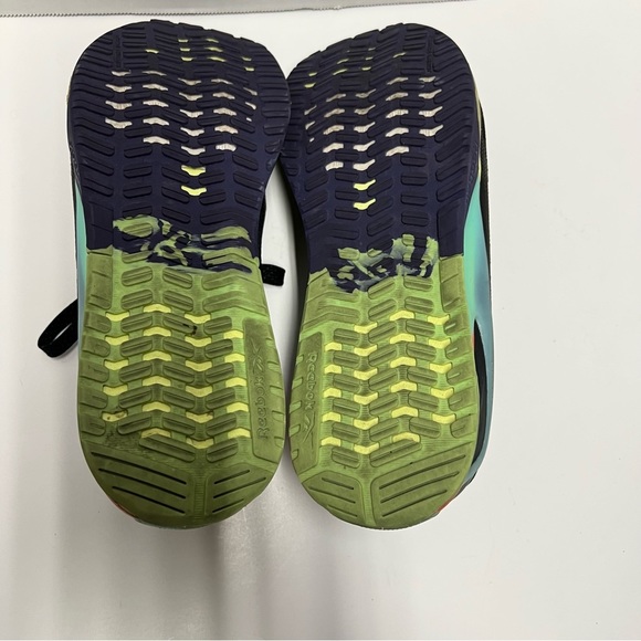 Reebok men’s nano X1 cross trainer sneaker size 9black digital glow - Picture 5 of 8